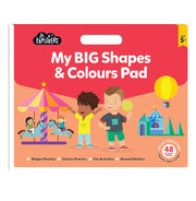 image //www.c...JUNIOR EXPLORERS MY BIG SHAPES AND COLOURS PAD Paperback Hinkler