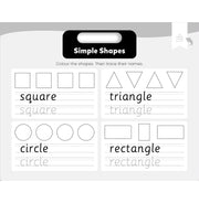 image //www.c...JUNIOR EXPLORERS MY BIG SHAPES AND COLOURS PAD Paperback Hinkler