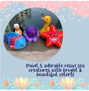 image //www.c...Kalakaram Canvas Painting Kit with Printed Canvas Board, Paints and Brushes Space Boy