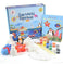imag1Kalakaram Canvas Painting Kit with Printed Canvas Board, Paints and Brushes Space Boy