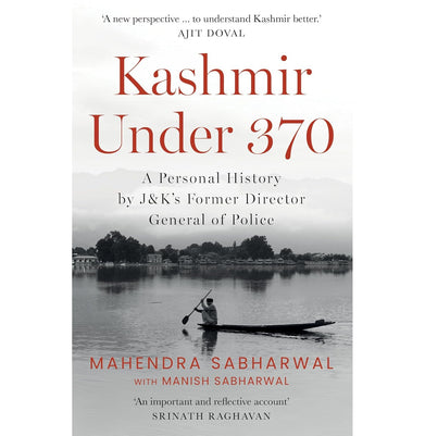 imagKashmir Under 370: A Personal History By J&K'S Former Director General Of Police