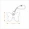 imag3Keychain Butterfly - Goldplated