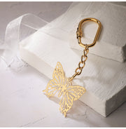 image //www.c...Keychain Butterfly - Goldplated