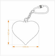 image //www.c...Keychain Heart - Goldplated