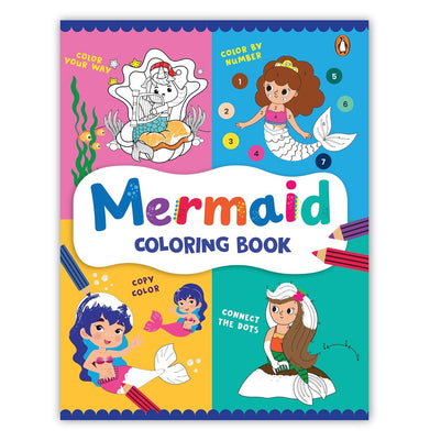 imagKIDS COLORING BOOK: MERMAID