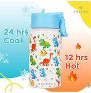 image //www.c...Kids Insulated Water Bottle, Dino - 450Ml