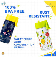 image //www.c...Kids Insulated Water Bottle , Galaxy - 450Ml