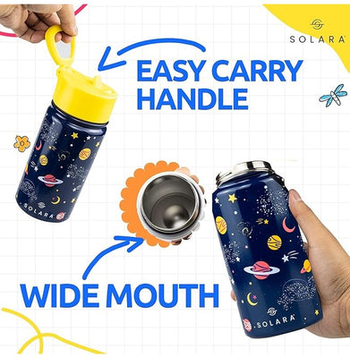 imagKids Insulated Water Bottle , Galaxy - 450Ml