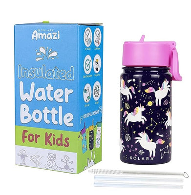 imagKids Insulated Water Bottle, Unicorn - 450Ml