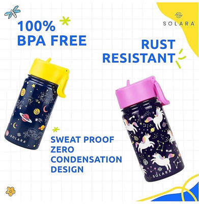 imagKids Insulated Water Bottle, Unicorn - 450Ml