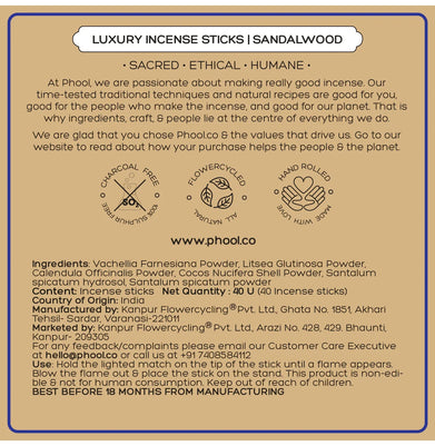 imagKvt Sandalwood Incense Sticks