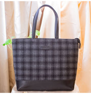 image //www.c...Laptop Tote Bag for Women Slate Grey - black