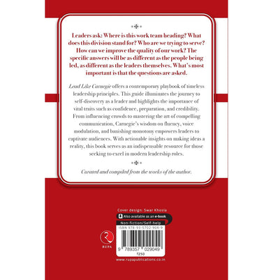 imagLead Like Carnegie: Timeless Leadership Principles for the Contemporary Leader Paperback Dale Carnegie