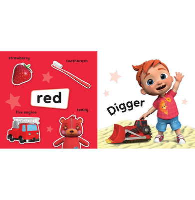 imagLEARN WITH COCOMELON: COLOURS Board book Cocomelon