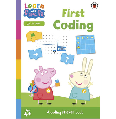 imagLearn with Peppa: First Coding sticker activity book Paperback Peppa Pig