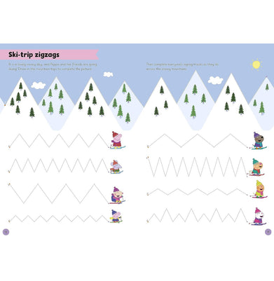 imagLearn with Peppa: Pen Control wipe:clean activity book Staple Bound Peppa Pig