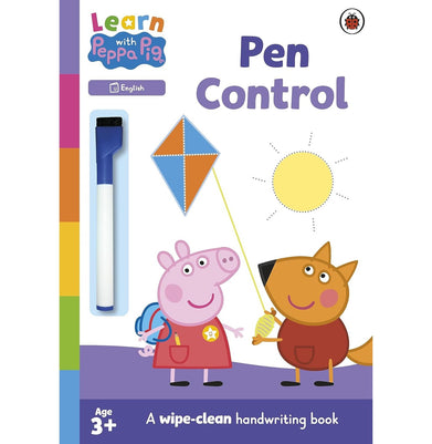 imagLearn with Peppa: Pen Control wipe:clean activity book Staple Bound Peppa Pig