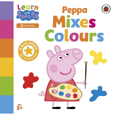 imagLearn with Peppa: Peppa Mixes Colours Board book Peppa Pig