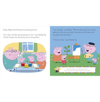 imagLearn with Peppa: Peppa Mixes Colours Board book Peppa Pig