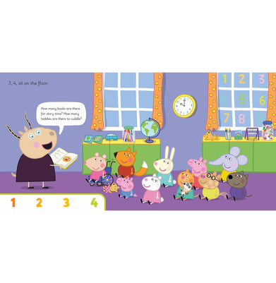 imagLearn with Peppa: Peppa's Counting Rhyme Board book Peppa Pig