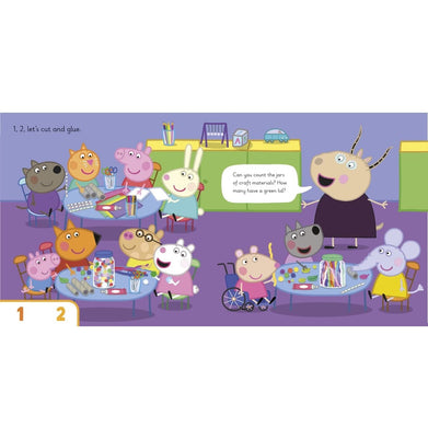 imagLearn with Peppa: Peppa's Counting Rhyme Board book Peppa Pig
