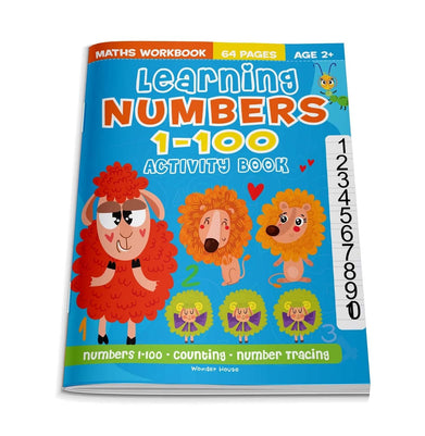 imagLearning Numbers 1-100 Activity Book: Fun Early Learning And Interactive Book For Children