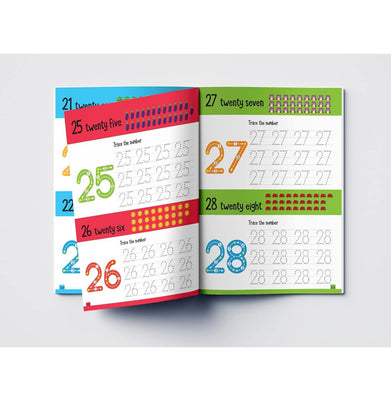 imagLearning Numbers 1-100 Activity Book: Fun Early Learning And Interactive Book For Children