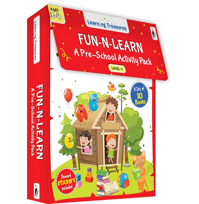imagLearning Treasure Fun:N:Learn Set of 10 Books Paperback Woodpecker Books and Wilco International LLP