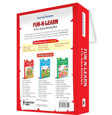 imagLearning Treasure Fun:N:Learn Set of 10 Books Paperback Woodpecker Books and Wilco International LLP