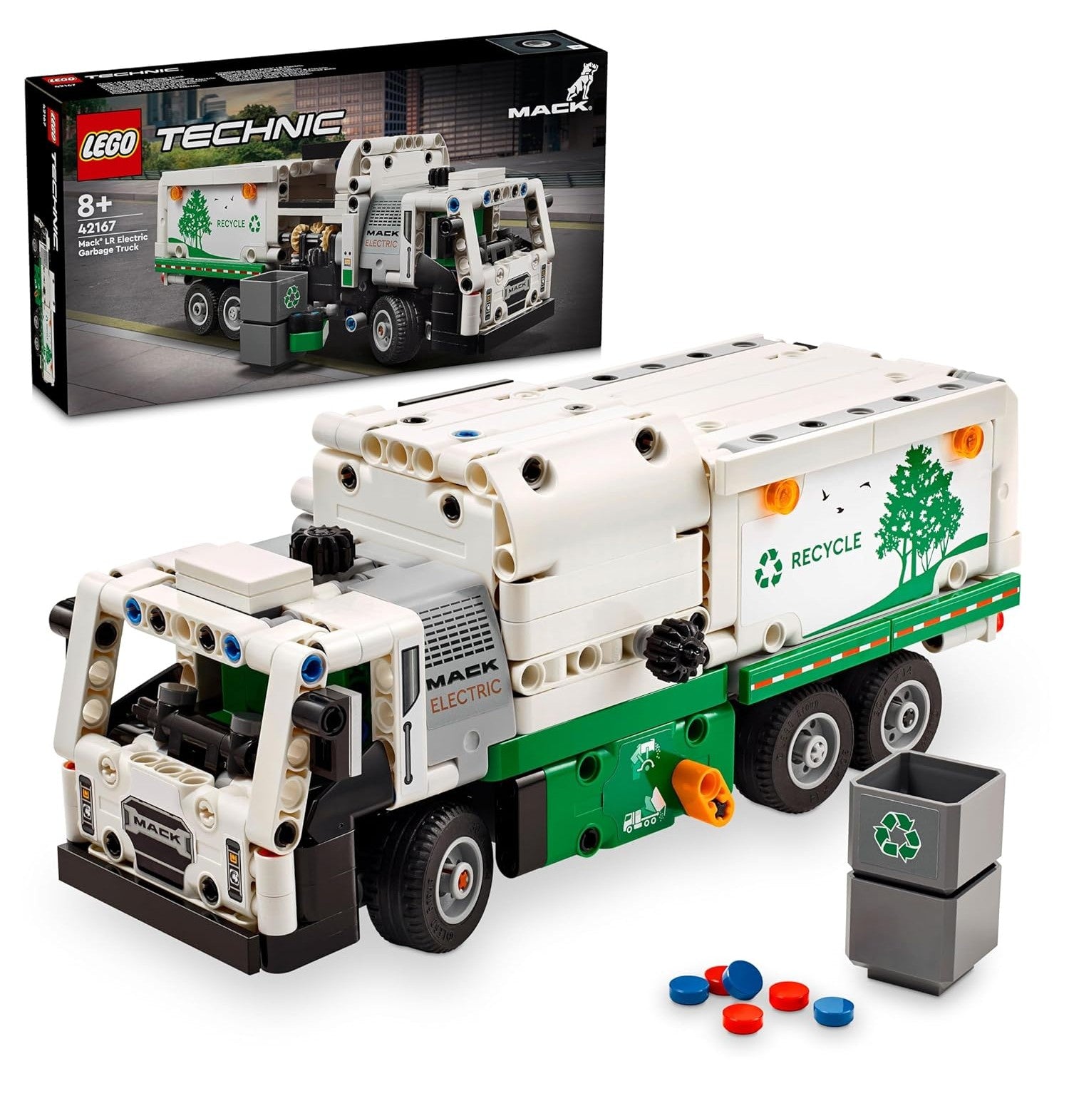 Lego-42167 Mack LR Electric Garbage Truck V29
