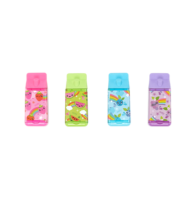 imagLil' Juicy Box Scented Erasers + Sharpeners - Tub of 24 - 112-108