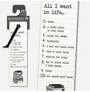 image //www.c...Literary Bookmarks - All I Want In Life...-15510