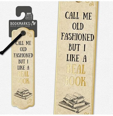 imagLiterary Bookmarks - Call Me Old Fashioned-15508