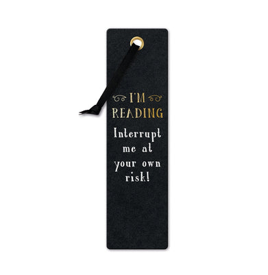 imagLiterary Bookmarks - Interrupt me
