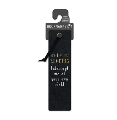 imagLiterary Bookmarks - Interrupt me