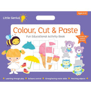 image //www.c...Little Genius Mega Pad : Colour Cut & Paste Paperback