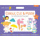 imag1Little Genius Mega Pad : Colour Cut & Paste Paperback