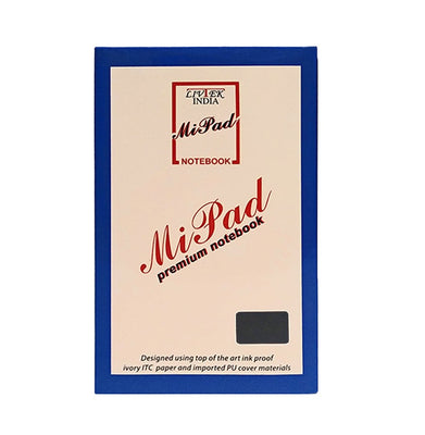 imagLivtek India New Mipad Mediuml Hard Cover Ruled Notebook - Black