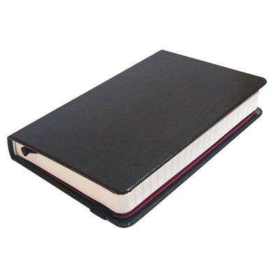 imagLivtek India New Mipad Mediuml Hard Cover Ruled Notebook - Black