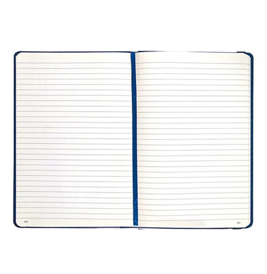 imagLivtek India New Mipad Mediuml Hard Cover Ruled Notebook - Navy Blue