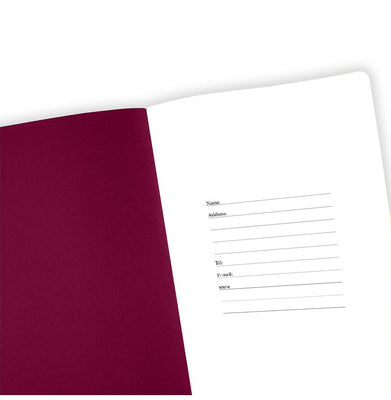 imagLivtek India New Mipad Small Hard Cover Ruled Notebook - Black