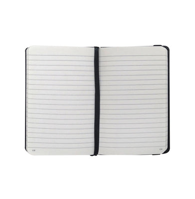 imagLivtek India New Mipad Small Hard Cover Ruled Notebook - Black