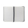 imag5Livtek India New Mipad Small Hard Cover Ruled Notebook - Black