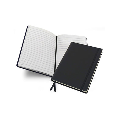 imagLivtek India New Mipad Small Hard Cover Ruled Notebook - Black