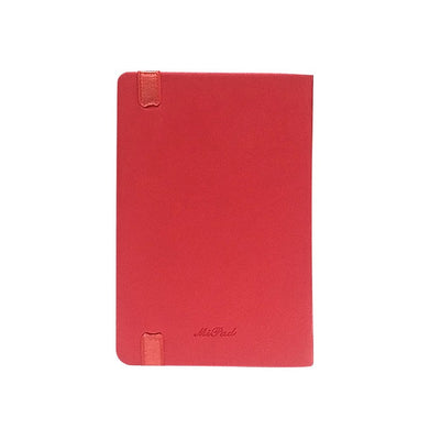 imagLivtek India New Mipad Small Hard Cover Ruled Notebook - Blossom Red