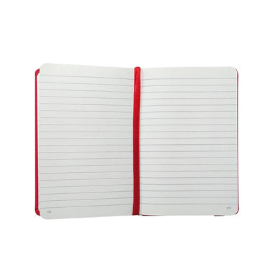 imagLivtek India New Mipad Small Hard Cover Ruled Notebook - Blossom Red