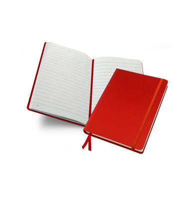 imagLivtek India New Mipad Small Hard Cover Ruled Notebook - Blossom Red
