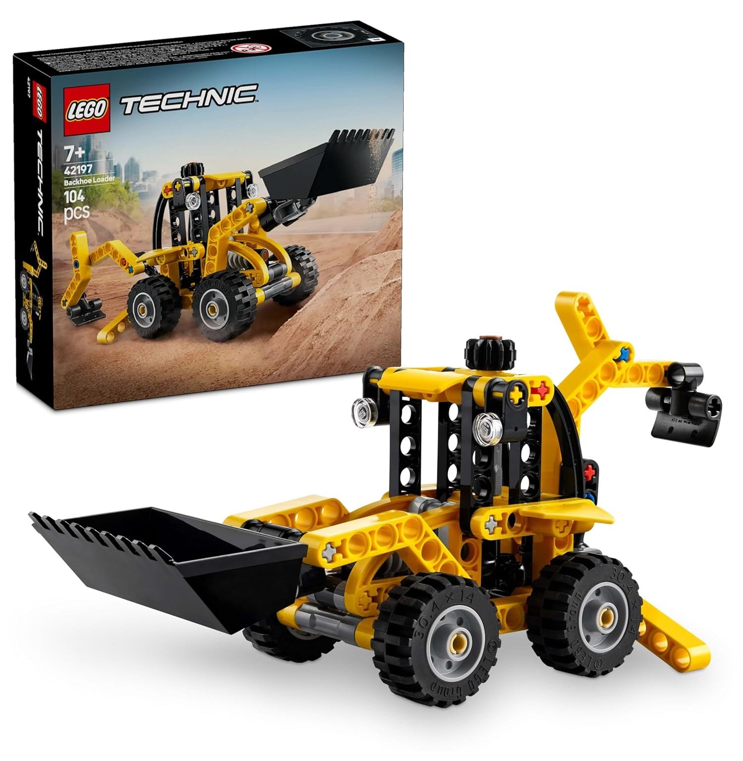 Lego- 42197 Backhoe Loader V29