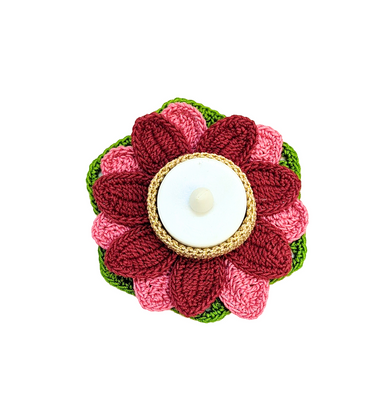 imagLotus Tealight- Dark Pink