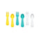 imag1Lunch Punch Fork And Spoon Set - Yellow